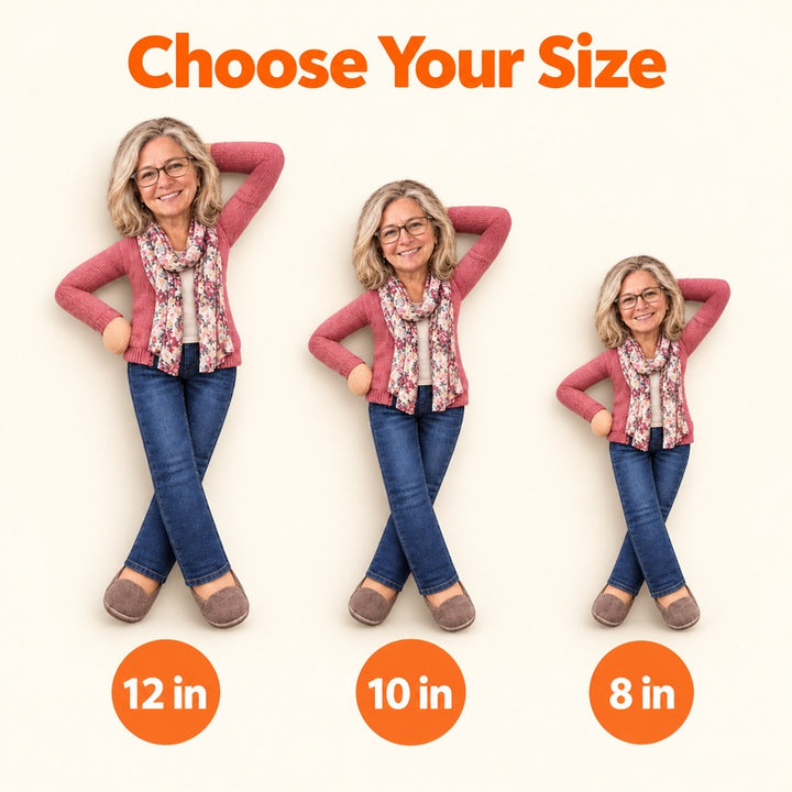 Custom Photo Bestie Gifts for Sisters, Coworkers And Family - Personalized Toy Poseable Plush Doll