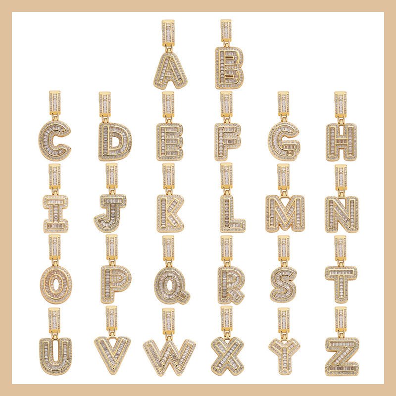 Sparkling Custom Name Necklace - Canvasgiftco
