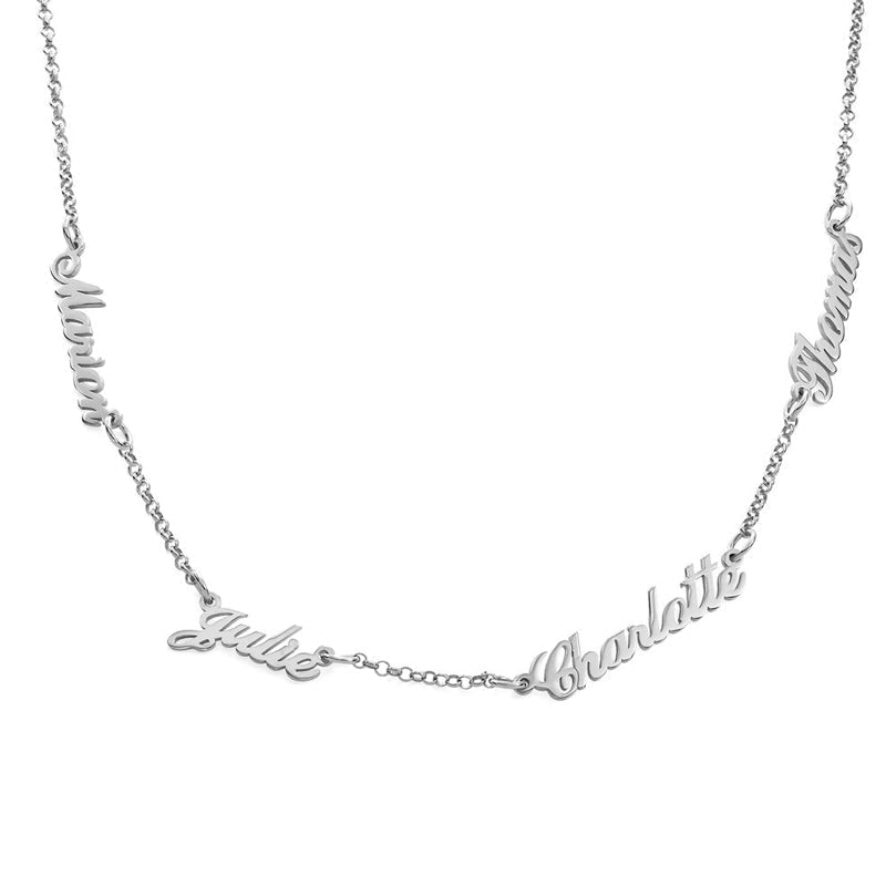 Stainless Steel Multi-Name Necklace - Canvasgiftco